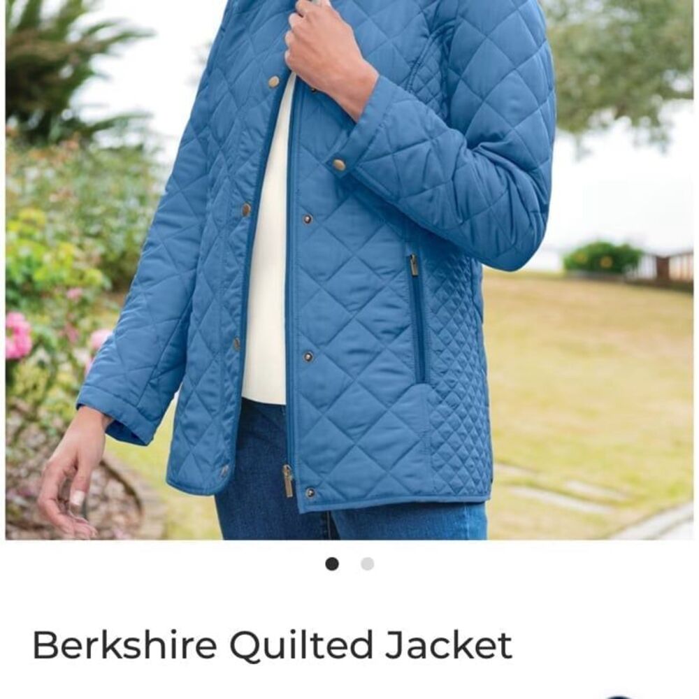 Appleseeds Berkshire Quilted Jacket size PL NWOT Winter Coast, Puffer, Outerwear